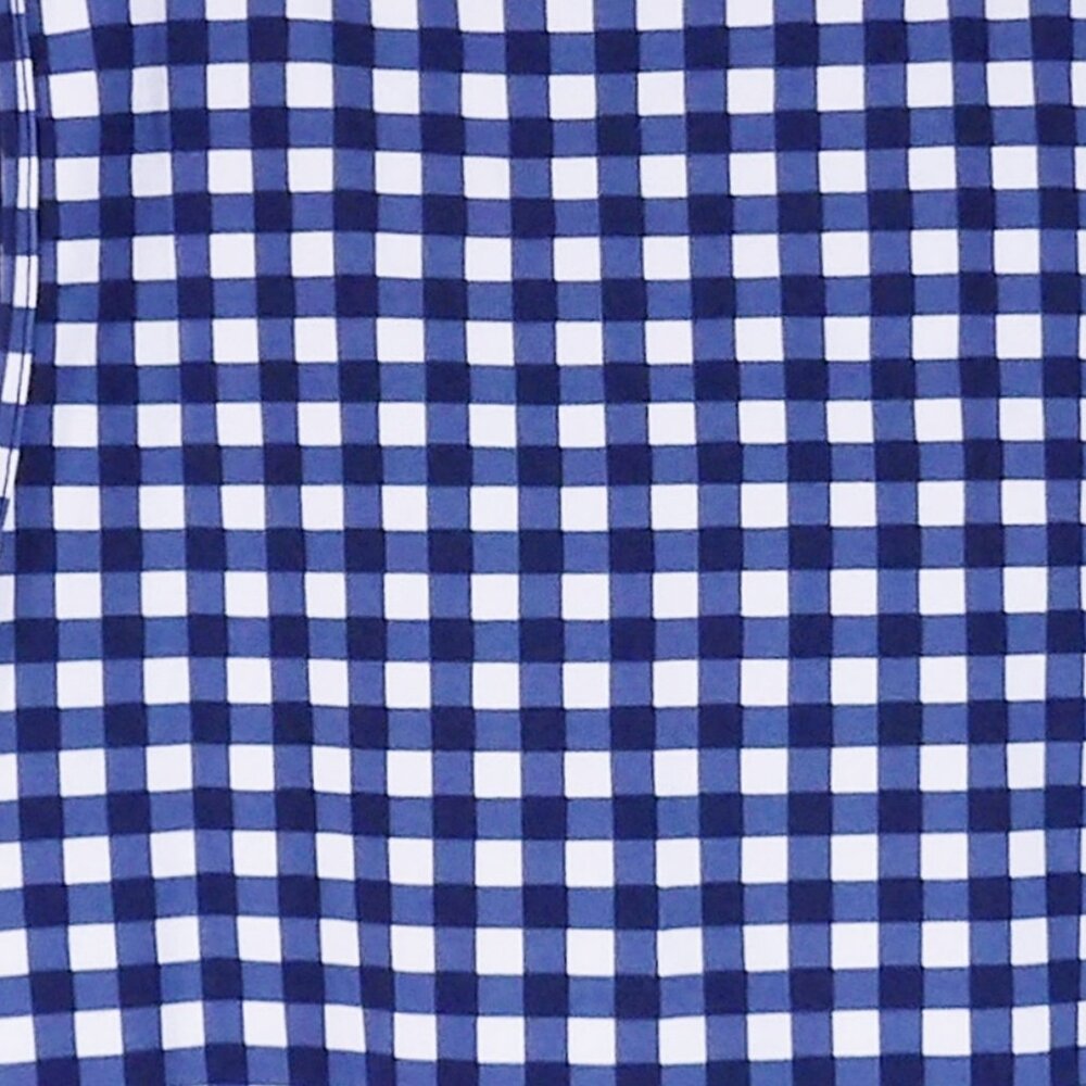 J Crew Blue & White Checkered Stretch Tank Top Sz Medium NWT - Picture 4 of 6